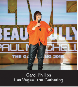 Carol Phillips Main Stage at Paul Mitchell The Gathering Las Vegas