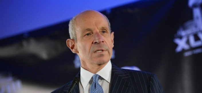 Jonathan Tisch, co-chairman of the board of Loews Corporation and co-owner of the New York Giants CREDIT: Getty Images